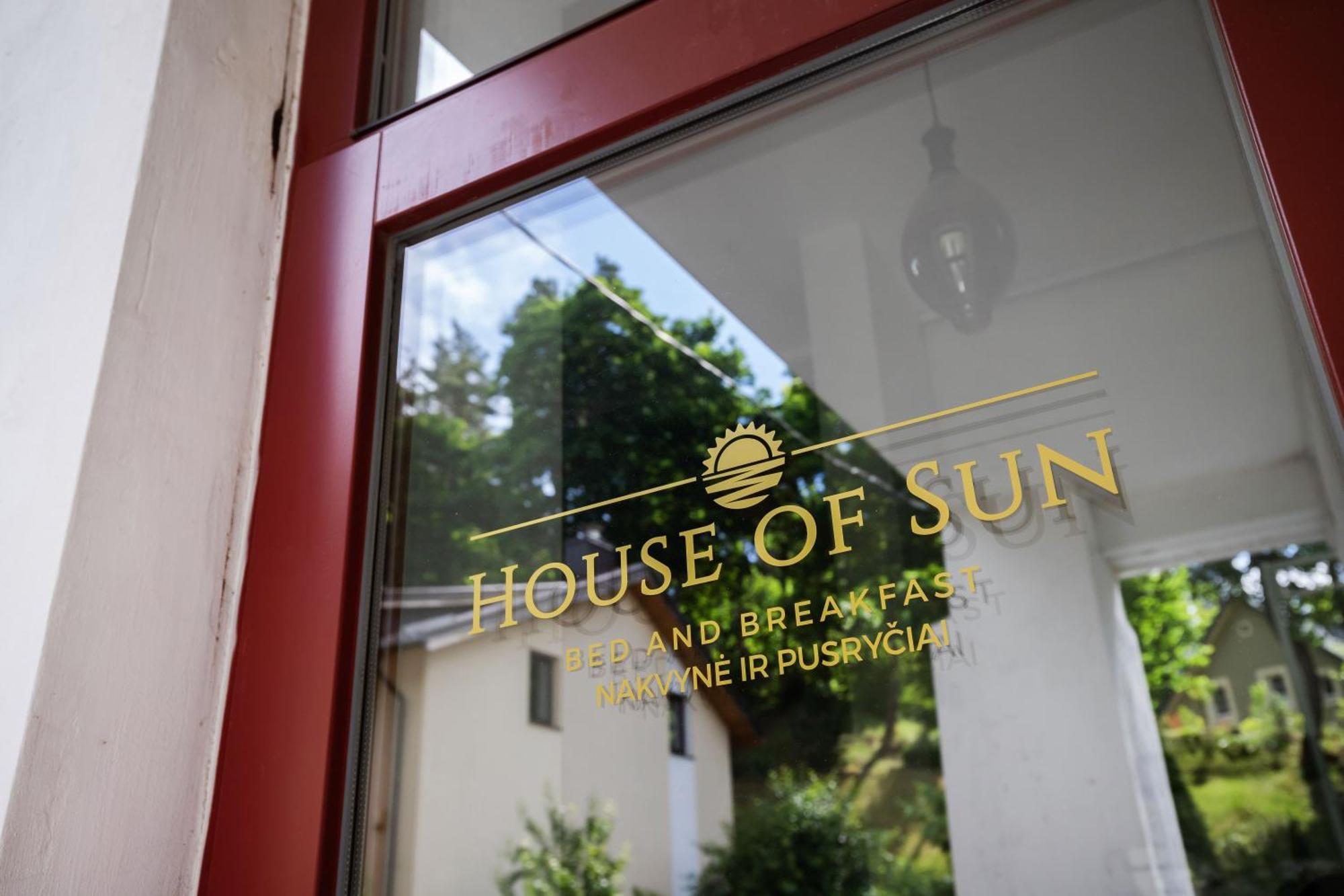 House Of Sun Bed & Breakfast Vilnius Exterior photo