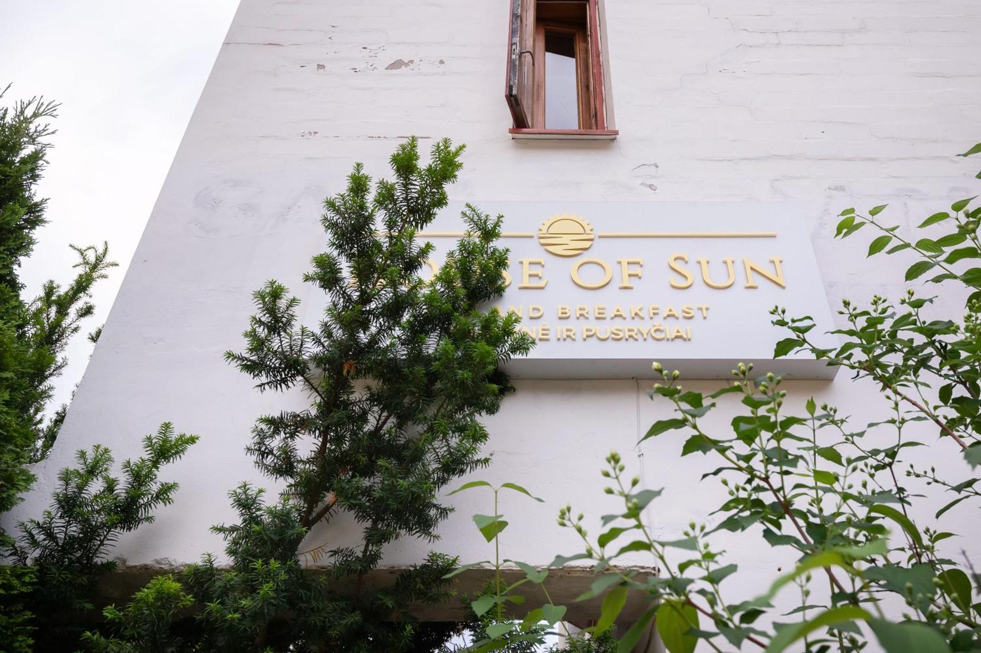 House Of Sun Bed & Breakfast Vilnius Exterior photo